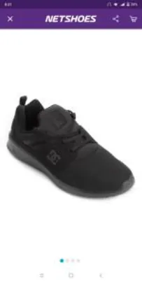 Tênis DC Shoes Heathrow Masculino - Preto