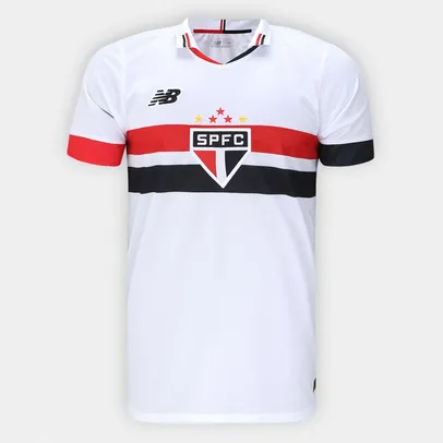 Camisa São Paulo I 24/25 s/n° Torcedor New Balance Masculina