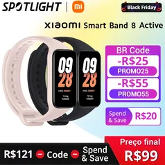 [GPay] Smartwatch Xiaomi Smart Band 8 Active Global 