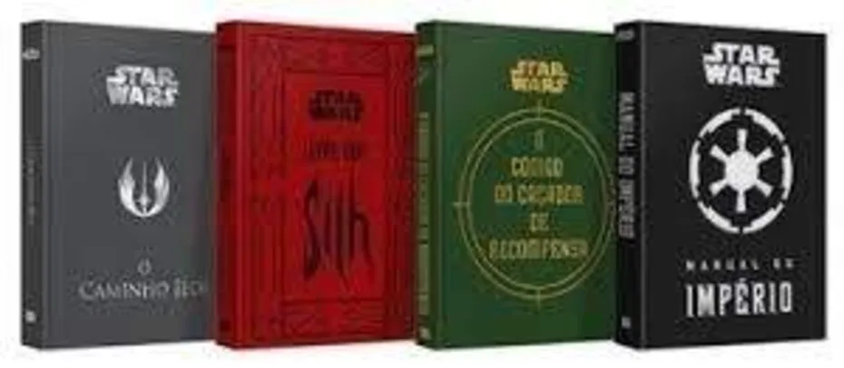 Saindo por R$ 70: [Submarino] Livro - Box Star Wars ( 4 Volumes) - R$70 | Pelando