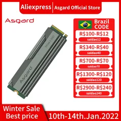 SSD nvme 1TB Asgard Gen4 