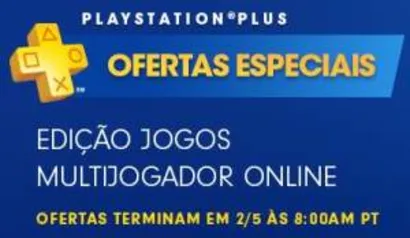 Ofertas de jogos multiplayer para PSN Plus - a partir de R$ 10,00