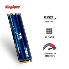 [Impostos Inclusos + Moedas] SSD NVME M2 2280 KingSpec 1TB PCIe 3.0