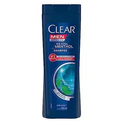 Shampoo Clear Men Anticaspa - Ice Cool Menthol, 400ml