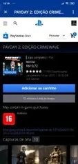 [PSN] Payday 2: Edição Crimewave