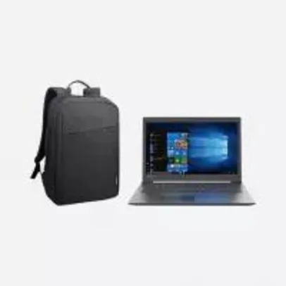Notebook Lenovo Intel Core i5 8GB 1TB Tela 15.6" W10 81FE0002BR + Mochila GX40