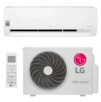 [AME] Ar Condicionado Split Hi Wall Dual Inverter LG Voice 18.000 Btus Frio 220v | R$ 2627