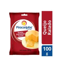 [C. OURO + LEVE 3 E PAGUE 2] Queijo Parmesão Ralado Piracanjuba - 100g | R$ 6,60