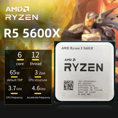 PROCESSADOR RYZEN 5 5600X Novo