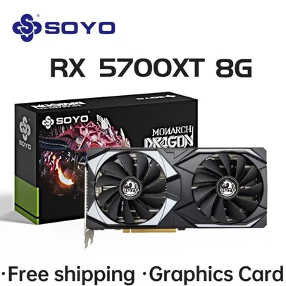 [Moedas] PLACA DE VÍDEO SOYO RX5700XT 8GB GDDR6