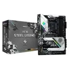 Placa-Mãe ASRock B450M Steel Legend, AMD AM4, mATX, DDR4 (Aliexpress)