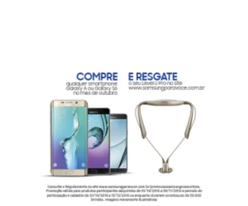 [Loja Oficial Samsung] Galaxy S6 Edge 64GB - R$ 2.499