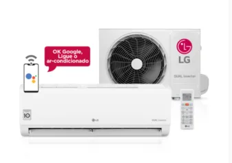 Ar Condicionado Split LG Voice Dual Inverter 12000 BTUs Q/F 220V 