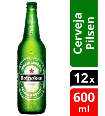 Cerveja Heineken 600 ml | R$ 6,93 un.