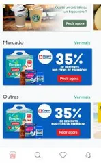 Até 35% off em fraldas na farmácia Pague Menos [Rappi]