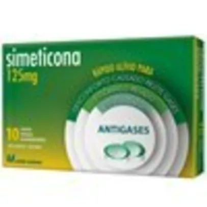 SIMETICONA 125MG 10 CÁPSULAS UNIÃO QUÍMICA