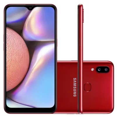 Smartphone Samsung Galaxy A10S 32Gb Tela 6.2' 2Gb Dual Chip - Vermelho