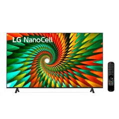 Smart TV LG 4K NanoCell 50&quot; 50NANO77SRA Bluetooth, ThinQ AI, Alexa, Google Assistente, Airplay e Wi-Fi