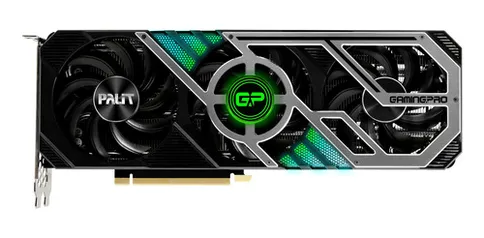 Placa de Vídeo Palit NVIDIA GeForce RTX 3070 GamingPro LHR, 8GB GDDR6, DLSS, Ray Tracing, NE63070019P2-1041A