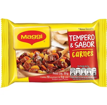 Maggi, Tempero & Sabor, Carnes, 50g R$1.77