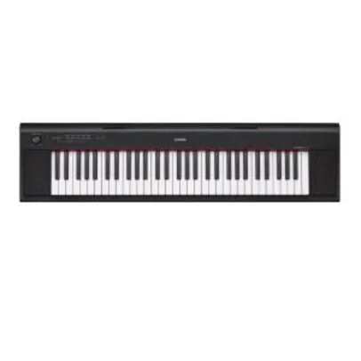 Piano Digital Yamaha Piaggero NP-12B Preto com 61 teclas | R$900