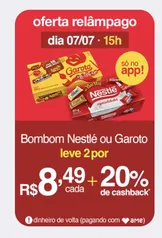 Caixa bombom especialidades 251G nestle