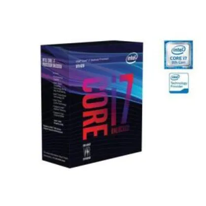 Processador Intel Core i7-8700 - R$2.153 [Com 50% de AME]