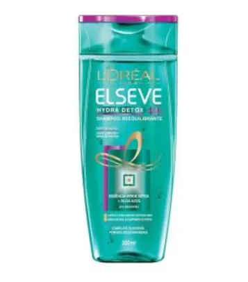 Shampoo Elseve Hidra Detox 200ml - R$7,75