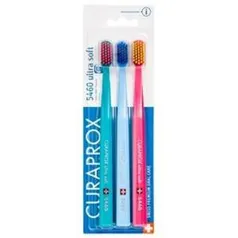 [APP] [Cartão Americanas] 3x Escova Dental Adulto Curaprox Cs 5460 Ultra Soft Sensitive