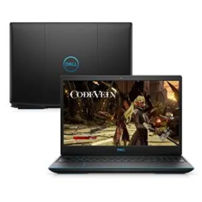 Notebook Gamer Dell G3-3590-A60P, 9ª Geração Intel Core i7-9750h, 8GB, 512GB | R$7.400