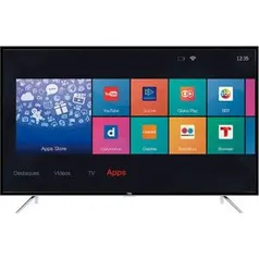 Smart TV LED 49" Toshiba 49L2600 Full HD com Conversor Digital Wi-Fi 3 HDMI 2 USB 60Hz