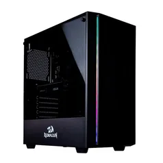 PC Gamer Redragon Berial AMD Ryzen 5 2400, RAM 8GB, SSD 256GB, GEFORCE GTX 1050TI 4GB R$3660