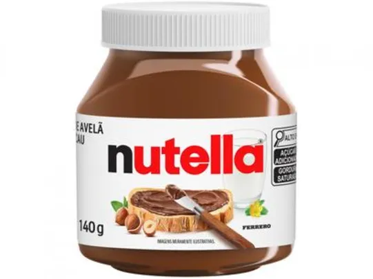 Creme de Avelã com Cacau Nutella Ferrero 140g