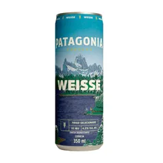 (Regional) (60% OFF na 2ª unidade) Cerveja Patagonia Weisse Lata 350 ml