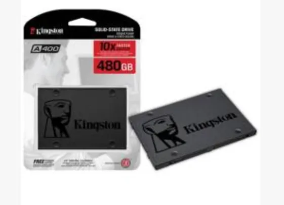 Ssd Desktop Notebook Ultrabook Kingston Sa400s37/480g A400 480gb 2.5' Sata Iii Blister - R$389