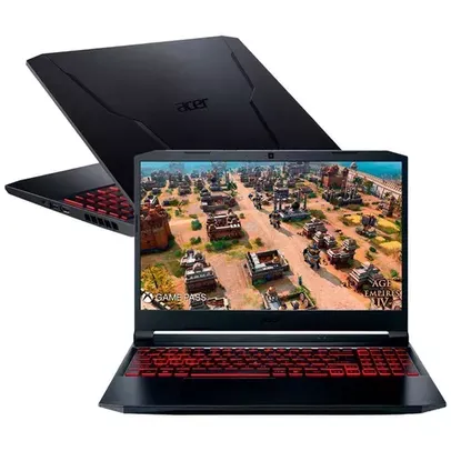 Notebook Gamer Acer NVIDIA GeForce GTX 1650 Core i5- 11400H 8GB 512GB SSD Tela 15,6 Linux