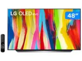 Smart TV 48” 4K OLED LG ThinQ OLED48C2PSA 120Hz 