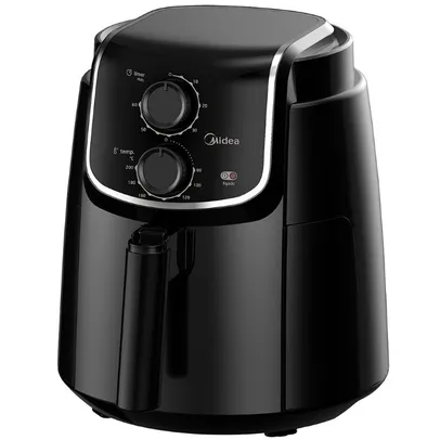 Fritadeira Elétrica Midea Air Fryer Gourmetfry FRB45P 4L 1500W Timer