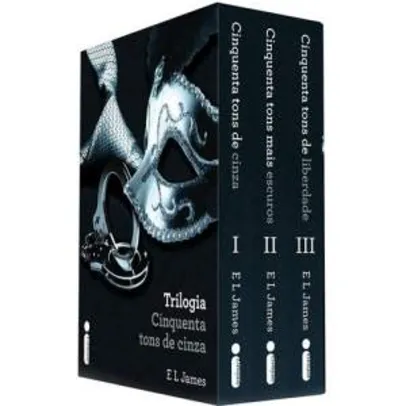 [SUBMARINO] Box Livro - Trilogia Cinquenta Tons de Cinza R$45