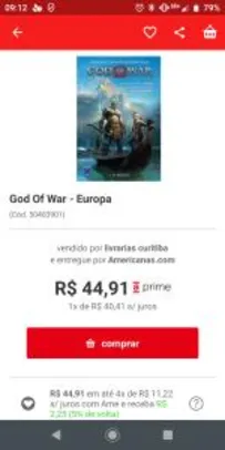 GOD OF WAR NOVO (LIVRO)