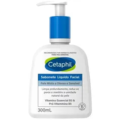 [ PRIME | REC ] Cetaphil Sabonete Líquido Pele Oleosa 300 Ml