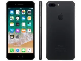 iPhone 7 Plus Apple 32GB Preto Matte 4G Tela 5.5” - Câm. 12MP + Selfie 7MP iOS 11 Proc. Chip A10 - R$2882
