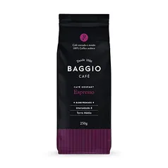 (R$9,93 Super) Café Torrado e Moído Espresso Baggio Café 250g