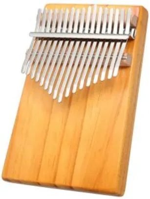 (Envio internacional) Piano de polegar (Kalimba) KKmoon, com 17 teclas