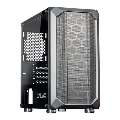 Gabinete Gamer Galax Nebulosa, Mini Tower, Vidro Temperado, Sem Fan, Black, Sem Fonte, GX700 | R$ 300