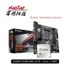 Ryzen 5 3600x + b550m Aorus Elite | R$ 1661