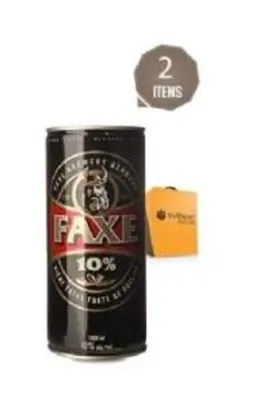 [Wbeer] Cerveja Faxe Extra Strong 10% 1L Compre 1 e leve 2 por R$ 18