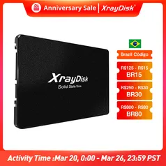 Xraydisk sata3 ssd 1tb - unidade de estado sólido interno