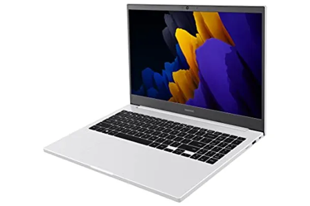 SAMSUNG Notebook Book Intel Celeron W11 4GB 500GB HD 15.6" NP550XDA-KP2BR- Branco - Bivolt