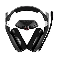 Headset ASTRO Gaming A40 TR + MixAmp M80 Gen 4 para Xbox One - Preto/Vermelho